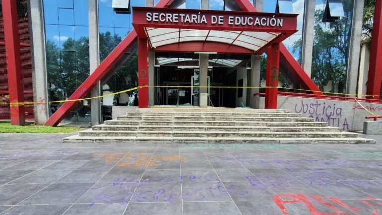 Secretaría de Educación Jalisco/Lugar de la manifestación